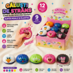 Jucarie Anti-Stres Squishy Dumpling 12 Buc/Set Model Disney 9 cm, Engros - imagine 2